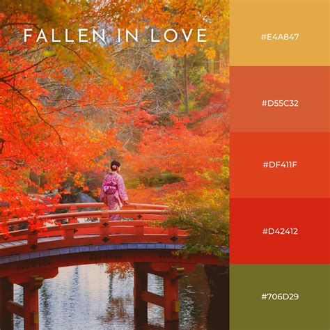 5 Fall Color Palettes & How To Use Them In Your Designs – Pixlr Blog