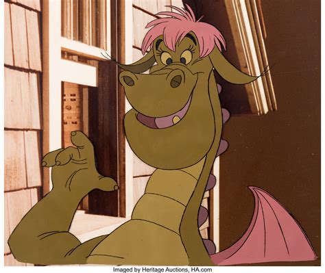 Pete's Dragon Elliott Color Model Cel (Walt Disney, 1977).... | Lot ...