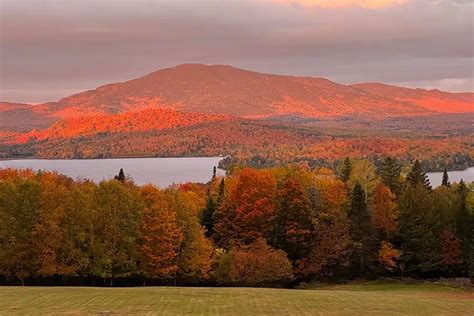 Maine Fall Foliage at Moosehead Lake