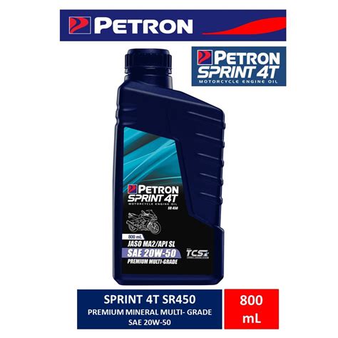 Petron Sprint 4T SR 450 (Enduro) Premium Multigrade Motorcycle Oil ...