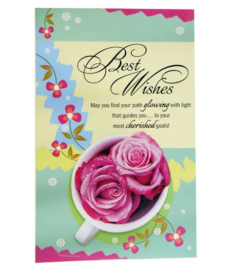 GIFTICS Best Wishes Greeting Card - GFT697: Buy Online at Best Price in ...