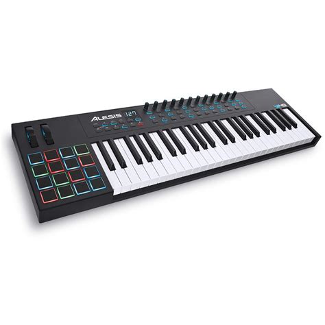 Buy Alesis VI49 | 49-Key USB MIDI Keyboard Controller with 16 Pads, 12 ...