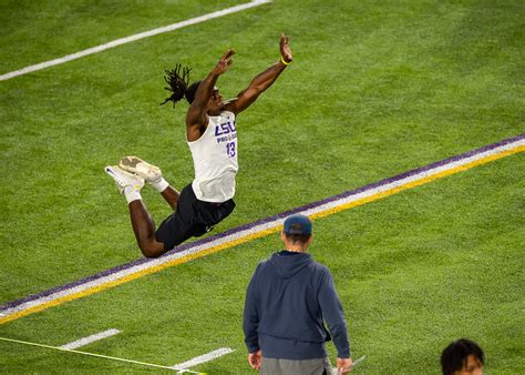 LSU Football: Photos of draft prospects at Tigers’ 2023 pro day