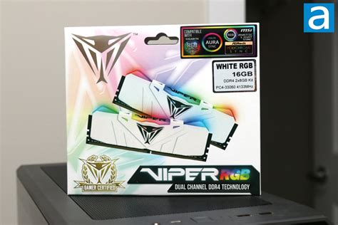 Patriot Viper RGB White DDR4-4133 2x8GB Review (Page 1 of 10) | APH ...