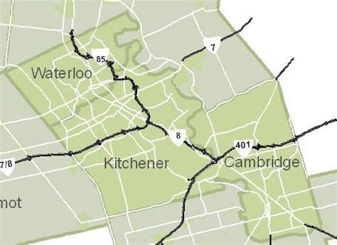 Rural Routes Ontario - City of Cambridge (Lower Tier Waterloo)