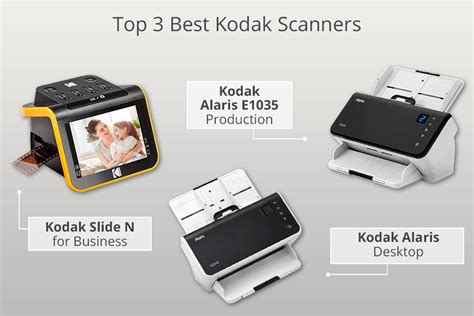 3 Best Kodak Scanners in 2024: Pros & Cons