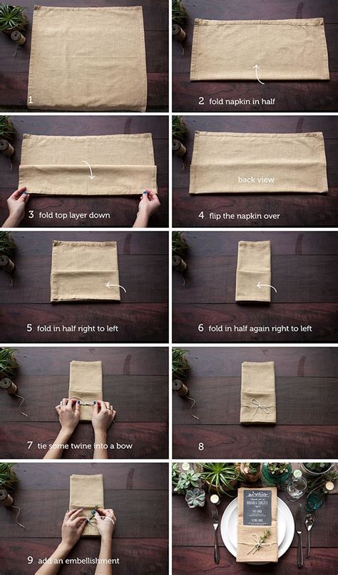 Get Wedding Table Napkin Ideas Background - cataloggarbagecancomposter