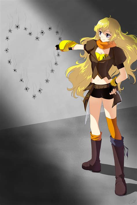 Yang - RWBY by KelseaLou on DeviantArt