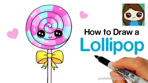 Lollipop Cute Candy Drawing - img-floppy