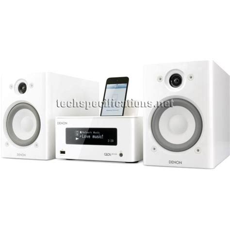 Denon CEOL Piccolo DRA-N5 Audio Microsystem Tech Specs