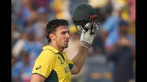 Mitchell Marsh hits an impressive century against Bangladesh in ICC ...