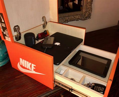 Nike Shoe Box 4 Jewelry,Accessories, & Gadgets | Shoe box storage ...