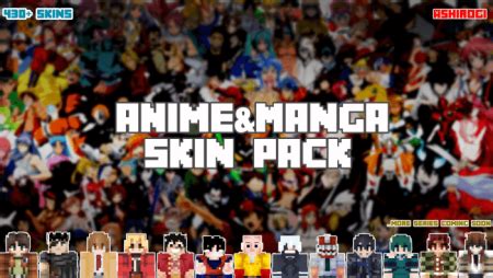 Anime&Manga Skin Pack | Minecraft Skin Pack