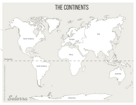 Printable Map Of World Continents - Fall 2024 Fashion Trends