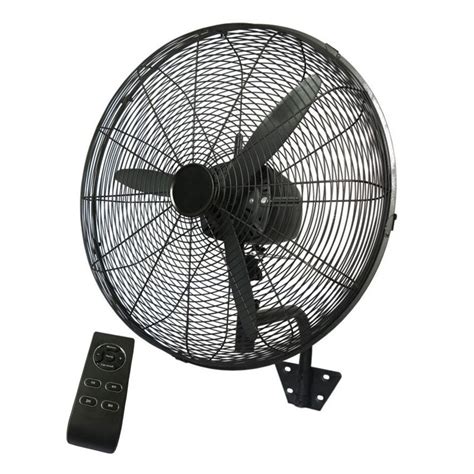 Dimplex 50cm High Velocity Wall Mounted Fan Oscillating w/ Remote ...