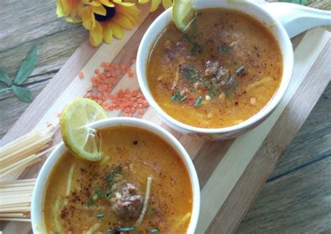 Arabic Daal Soup Recipe by Sadaf Abdul Karim - Cookpad