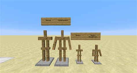 Arms For Armor Stands Please | HavocMC - Minecraft Server Network