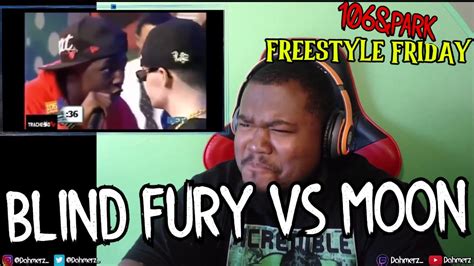 REACTION | Freestyle Friday - Blind Fury VS Moon (FULL BATTLE) - YouTube