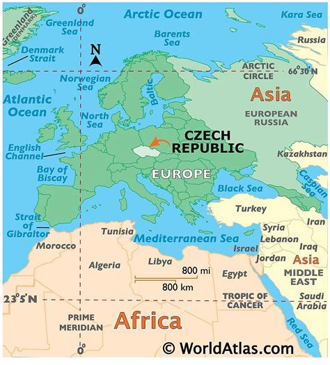 Czech Republic Maps & Facts - World Atlas