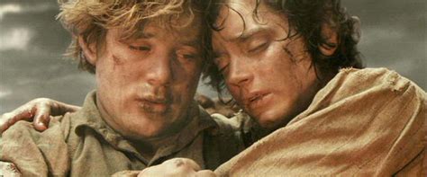 Sam and Frodo trying to remember the Shire