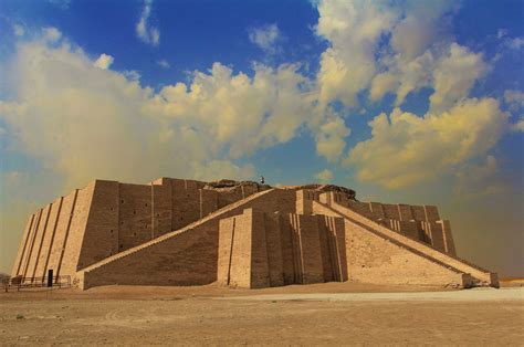 A ziggurat is a temple of ancient Mesopotamia that has the shape of a ...