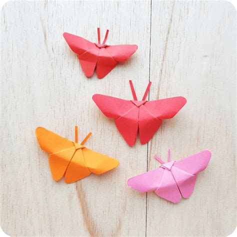 Origami Butterfly - The Easiest and Best Way to Make It - Nerdy Mamma