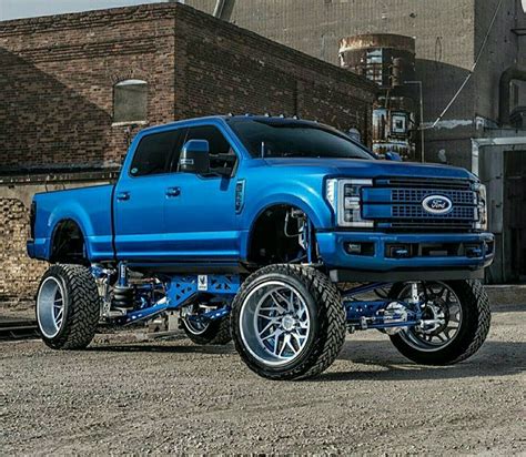 Big Blue Oval Lifted Chevy Trucks, Cool Trucks, Big Trucks, Ford Super ...