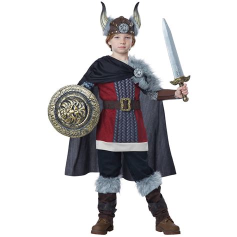 Viking Boy's Halloween Fancy-Dress Costume for Child, XS - Walmart.com