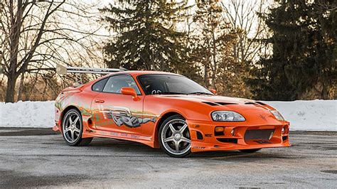 Toyota Supra Driven By Paul Walker In 2001’s ‘The Fast And The Furious ...