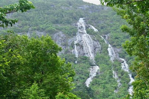 Ngao Waterfall National Park in Ranong Province Stock Photo - Image of ...