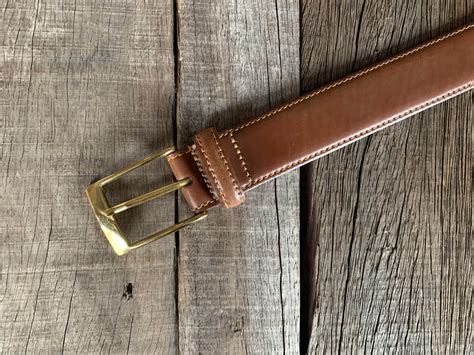 Horween Shell Cordovan Belts, Bourbon (35mm) | Horween Leather Belts ...