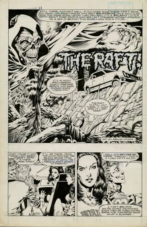 Artist Kelley Jones digs up his unpublished CREEPSHOW 2 comic story ...