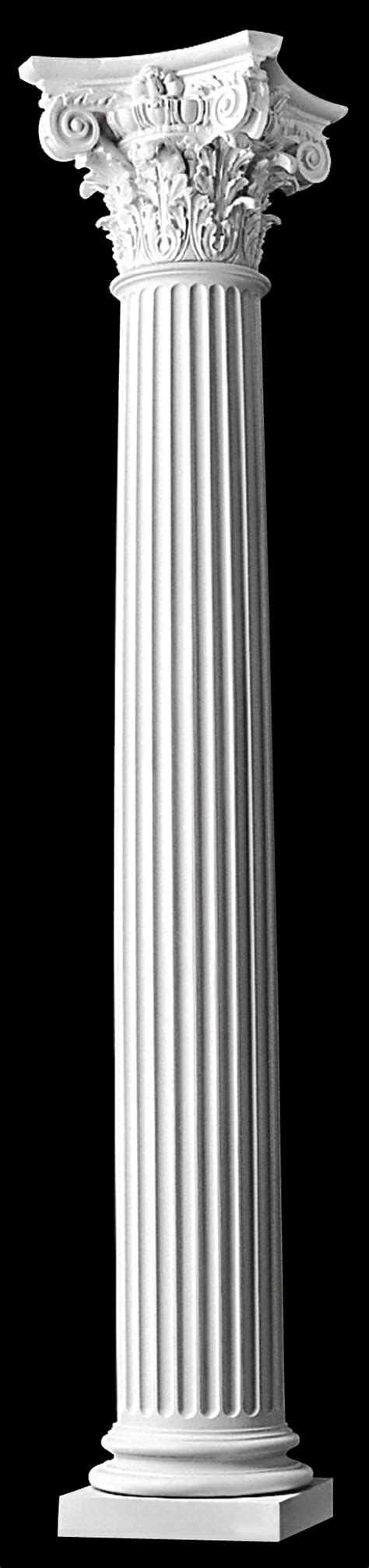 Modern Composite Fluted Columns | Tapered PolyStone® Column by ...