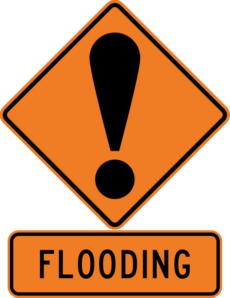 Flood Warning Clip Art