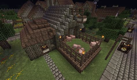 Medieval Butcher Shop Minecraft Map