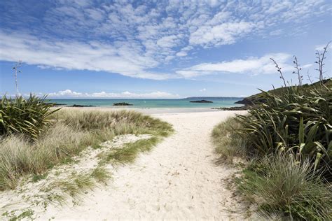 Beautiful Beach on Jersey Island, Channel Islands, Europe. Image shot ...