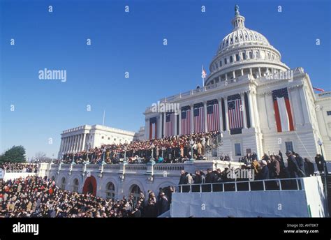 Faces in the crowd on Bill Clinton s Inauguration Day January 20 1993 ...