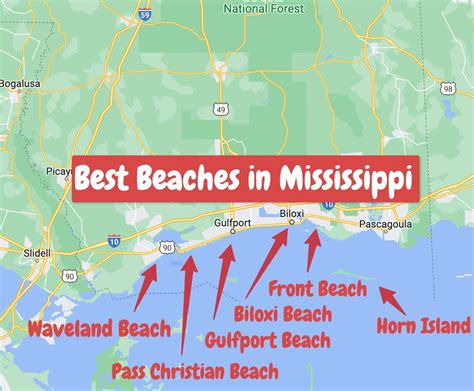 Long Beach Mississippi, Ocean Springs Mississippi, Gulfport Beach ...