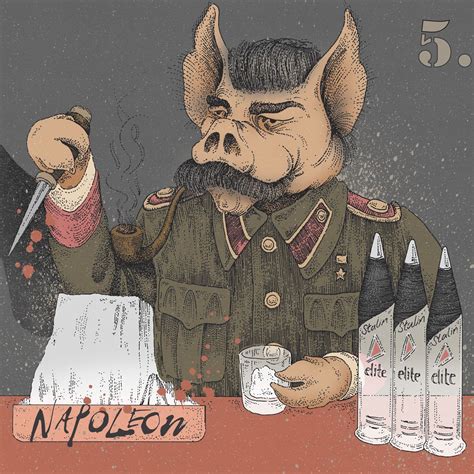 Napoleon (Joseph Stalin) from “Animal Bar (A Fairy Story)” Individual ...