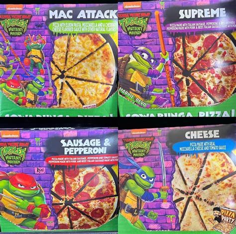 Limited Edition Ninja Turtles Mutant Mayhem Frozen Pizzas Spotted at ...