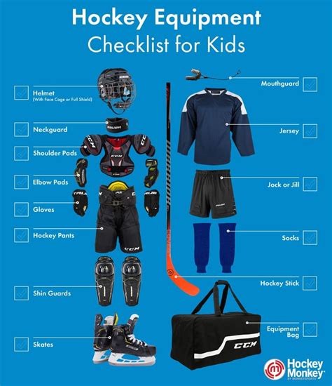 Youth Hockey Equipment Buying Guide: Parents Hockey Gear Checklist ...