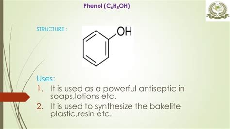 Structure and uses of Phenol,Cresol,resorcinol and Naphthol