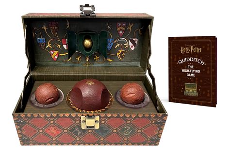 Harry Potter Collectible Quidditch Set (Includes Removeable Golden ...