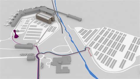 Edinburgh Airport Parking Map v3 - YouTube