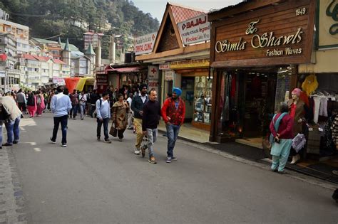 Handmade woollen clothes store on Shimla Mall Road