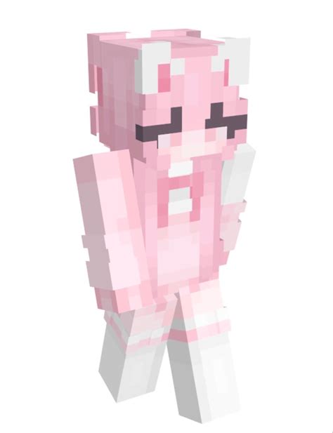 pink cat girl minecraft skin | NameMC | Minecraft girl skins, Minecraft ...