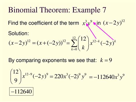 PPT - The Binomial Theorem PowerPoint Presentation, free download - ID ...