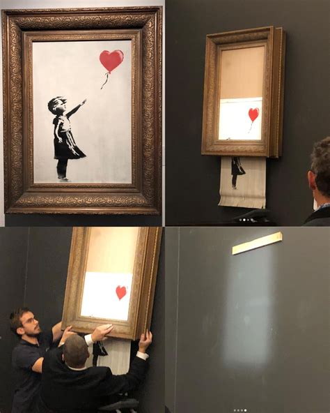 Remember That Banksy That Self-Destructed? It's Going Up for Auction