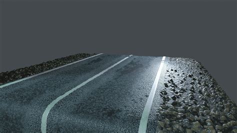 REALISTIC ROAD PBR TEXTURE - SEAMLESS Texture and sbsar File Texture ...