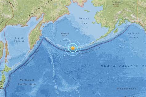 Strong M6.4 earthquake hits near Tanaga Volcano, Alaska - First ...